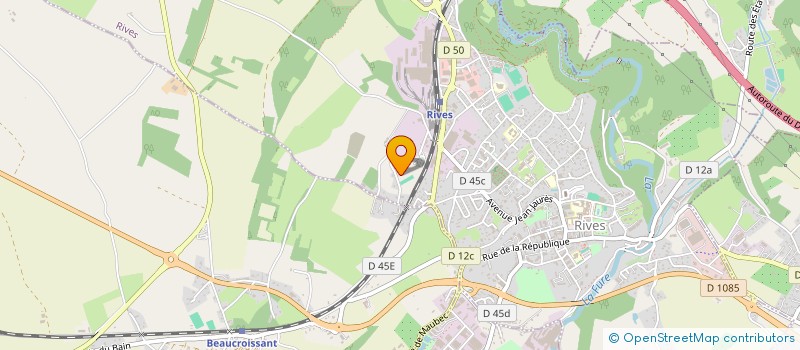 localisation de l'entreprise MONSIEUR JEROME CHARRON  RIVES