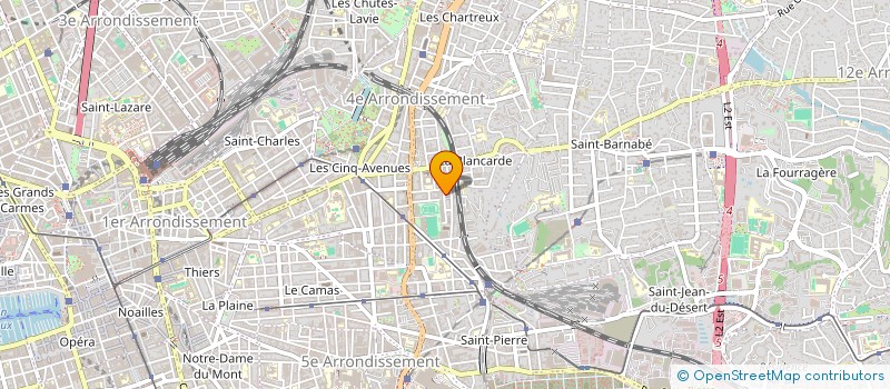 localisation de l'entreprise MONSIEUR JEROME CHARTIER à MARSEILLE