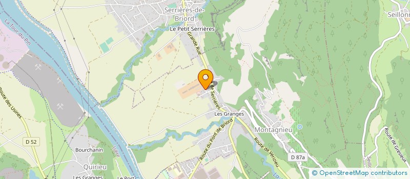 localisation de l'entreprise MONSIEUR JEROME CHARVET  BOURGOIN-JALLIEU