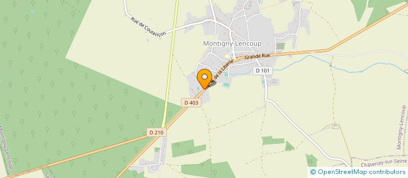 localisation de l'entreprise MONSIEUR JEROME CHASSET  MONTIGNY-LENCOUP