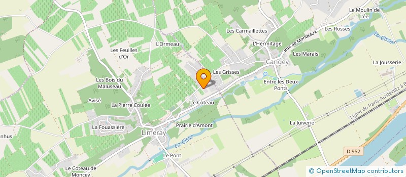localisation de l'entreprise MONSIEUR JEROME CHATELAIN à LIMERAY