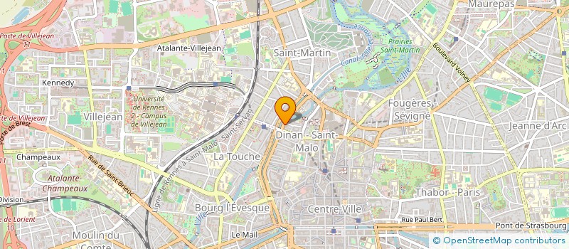 localisation de l'entreprise MONSIEUR JEROME CHEMIN à RENNES