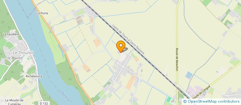 localisation de l'entreprise MONSIEUR JEROME CHENE  GENNES-VAL-DE-LOIRE