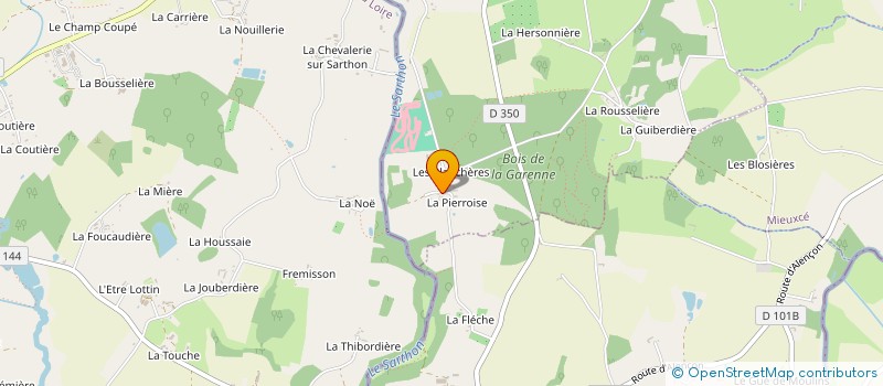 localisation de l'entreprise MONSIEUR JEROME CHENEL à LA FERRIERE BOCHARD