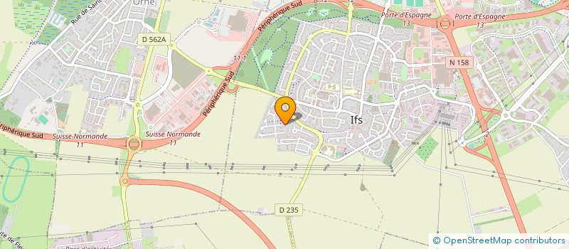 localisation de l'entreprise MONSIEUR JEROME CHESNEAU  IFS