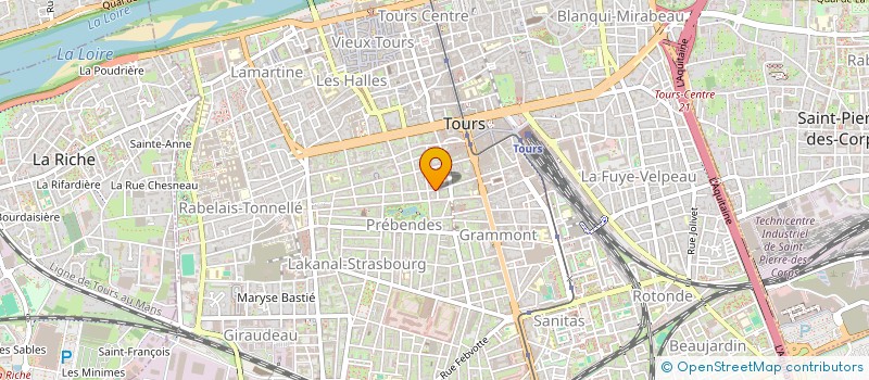 localisation de l'entreprise MONSIEUR JEROME CHESSE  TOURS