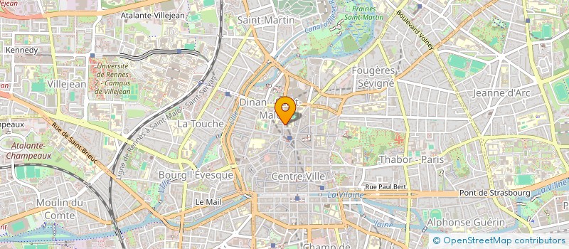 localisation de l'entreprise MONSIEUR JEROME CHEVALIER à RENNES