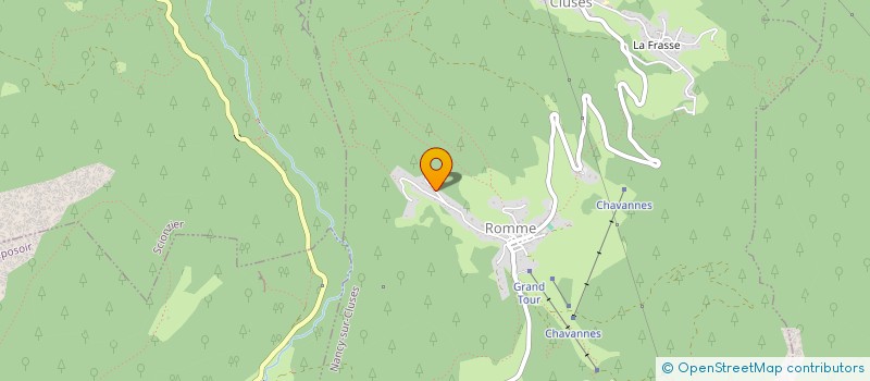 localisation de l'entreprise MONSIEUR JEROME CHEVALLERAU  ARACHES-LA-FRASSE