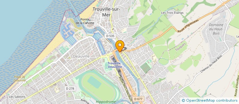 localisation de l'entreprise MONSIEUR JEROME CHIABAI à TROUVILLE-SUR-MER