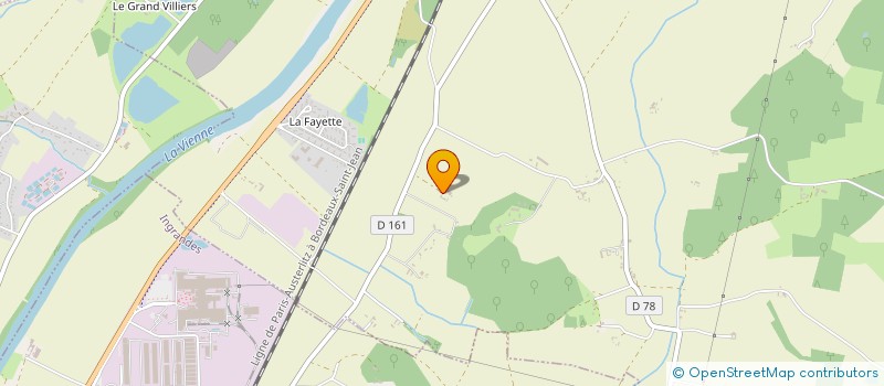 localisation de l'entreprise MONSIEUR JEROME CHICOT  DANGE-SAINT-ROMAIN