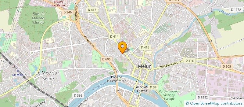 localisation de l'entreprise MONSIEUR JEROME CHORIER  MELUN