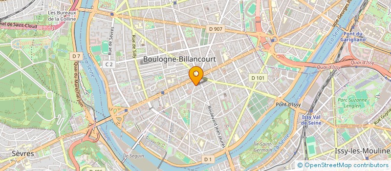 localisation de l'entreprise MONSIEUR JEROME CIBADIER à BOULOGNE-BILLANCOURT