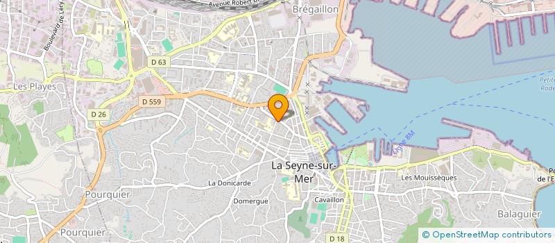 localisation de l'entreprise MONSIEUR JEROME CIGLI à LA SEYNE-SUR-MER