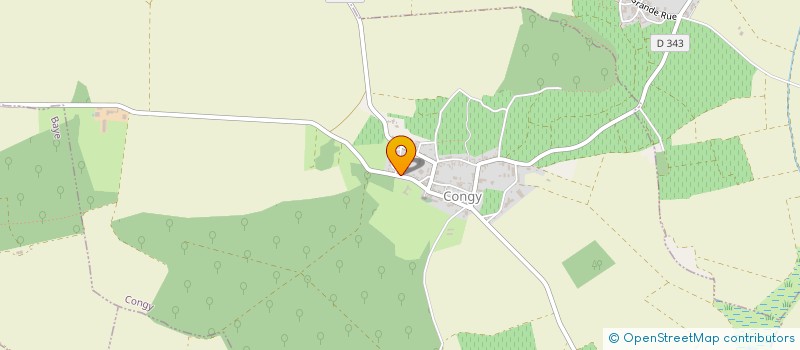 localisation de l'entreprise MONSIEUR JEROME CIKKEL  CONGY