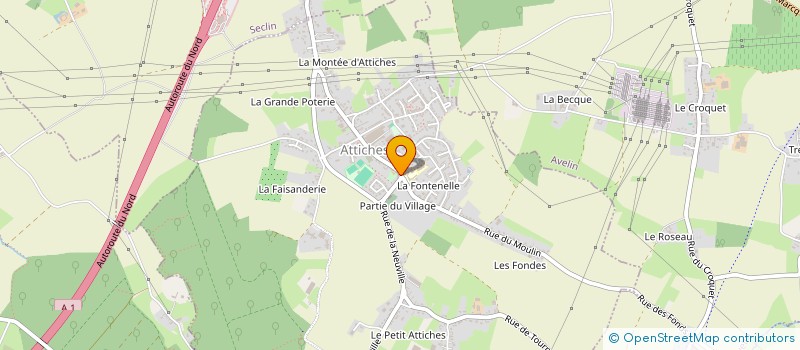 localisation de l'entreprise MONSIEUR JEROME CIMMA  ATTICHES