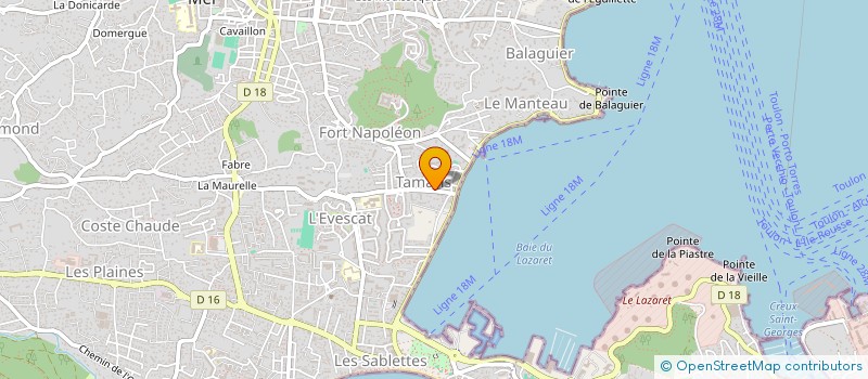 localisation de l'entreprise MONSIEUR JEROME CIVETTINI  LA SEYNE-SUR-MER