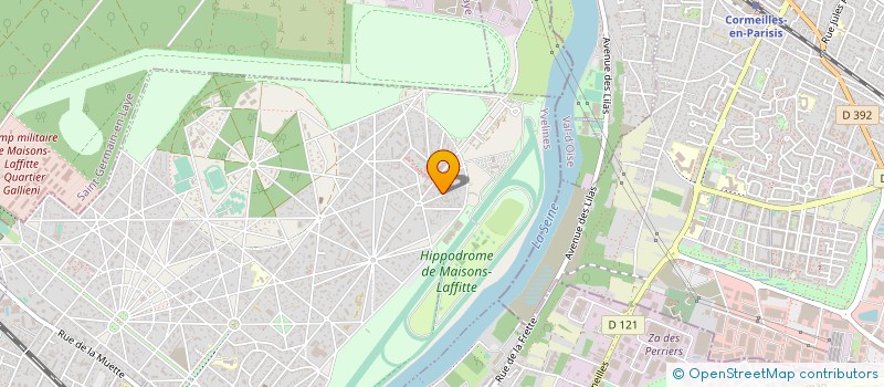 localisation de l'entreprise MONSIEUR JEROME CLAIS  MAISONS-LAFFITTE