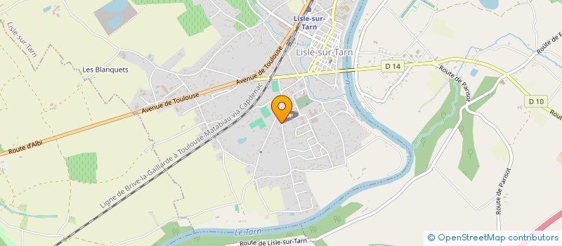 localisation de l'entreprise MONSIEUR JEROME CLASSE à LISLE-SUR-TARN