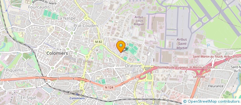 localisation de l'entreprise MONSIEUR JEROME CLAUZOLLES à COLOMIERS