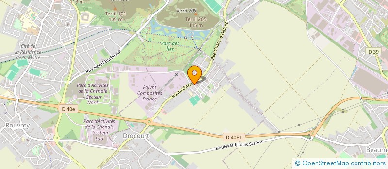 localisation de l'entreprise MONSIEUR JEROME CLAY  DROCOURT