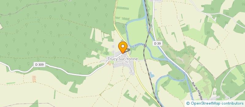 localisation de l'entreprise MONSIEUR JEROME COCHEME à TRUCY-SUR-YONNE