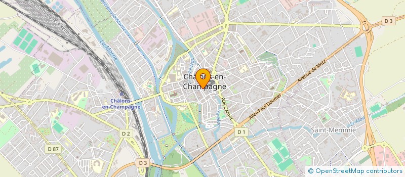 localisation de l'entreprise MONSIEUR JEROME COCHET à CHALONS-EN-CHAMPAGNE