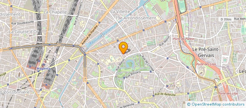 localisation de l'entreprise MONSIEUR JEROME CODJIA à PARIS