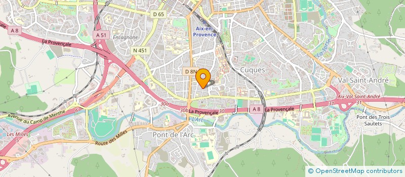 localisation de l'entreprise MONSIEUR JEROME COGNARD à AIX EN PROVENCE