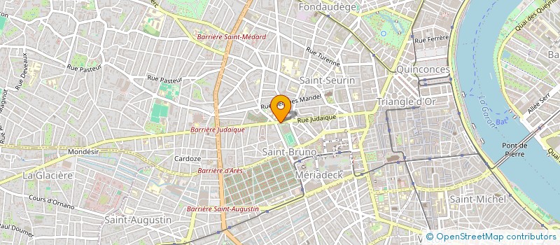 localisation de l'entreprise MONSIEUR JEROME COHEN  BORDEAUX