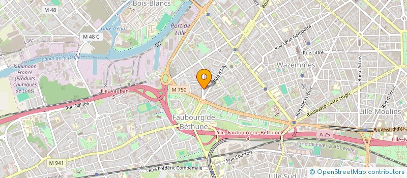 localisation de l'entreprise MONSIEUR JEROME COIN  LILLE