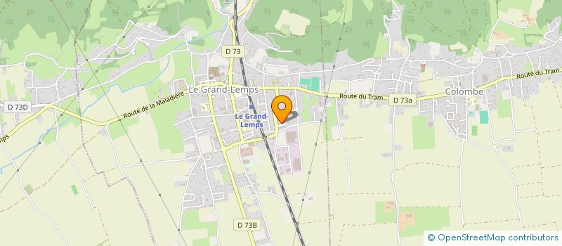 localisation de l'entreprise MONSIEUR JEROME COING-DAGUET  LE GRAND-LEMPS