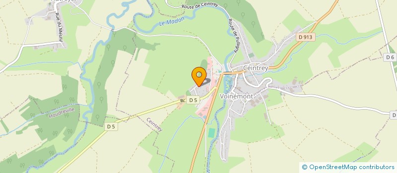 localisation de l'entreprise MONSIEUR JEROME COLIATTI  CEINTREY