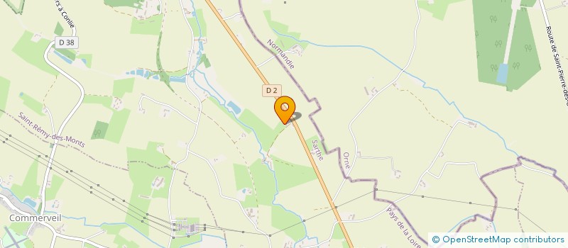 localisation de l'entreprise MONSIEUR JEROME COLIN  SAINT REMY DES MONTS