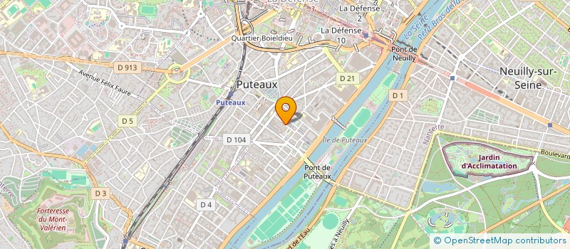 localisation de l'entreprise MONSIEUR JEROME COLLAIN  PUTEAUX