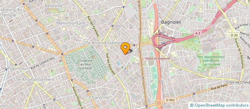 localisation de l'entreprise MONSIEUR JEROME COLLET  PARIS