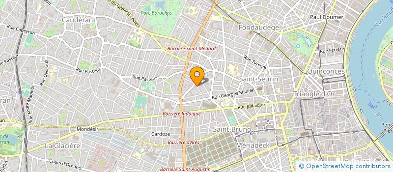 localisation de l'entreprise MONSIEUR JEROME COLLINET à BORDEAUX