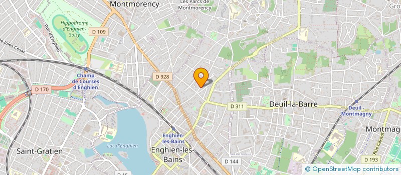 localisation de l'entreprise MONSIEUR JEROME COLLOMP  MONTMORENCY