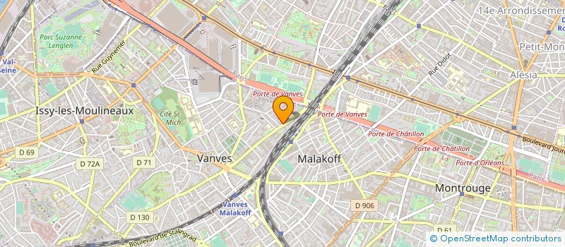 localisation de l'entreprise MONSIEUR JEROME COLOMBAIN à VANVES