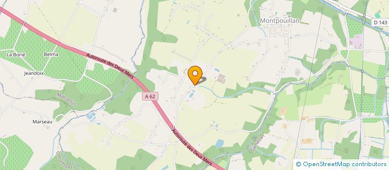 localisation de l'entreprise MONSIEUR JEROME COLOMBERA  MONTPOUILLAN