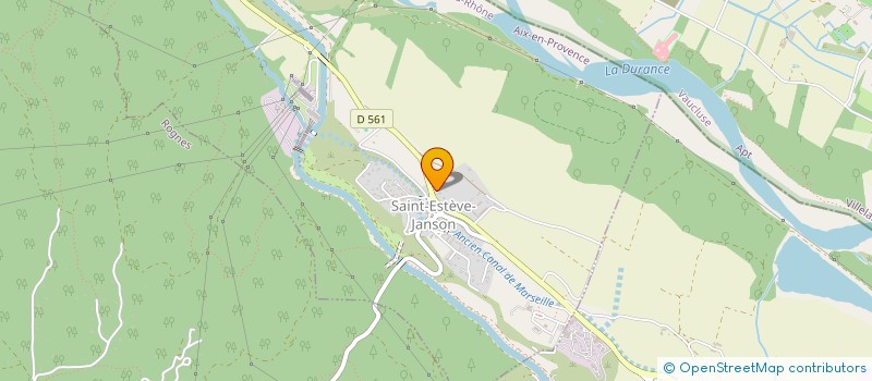 localisation de l'entreprise MONSIEUR JEROME COLOMBET  SAINT-ESTEVE-JANSON