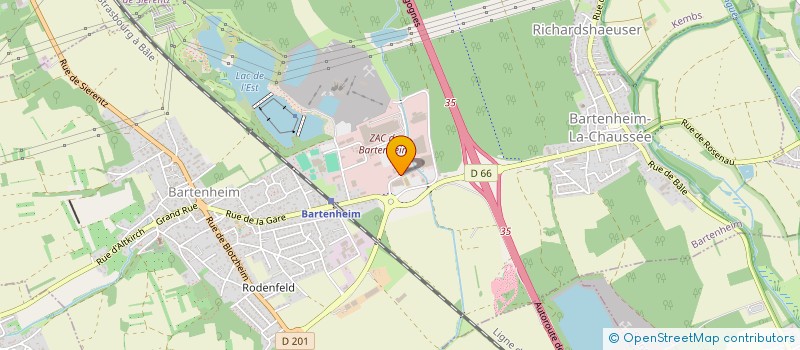 localisation de l'entreprise MONSIEUR JEROME COLOMBO  SCHLIERBACH