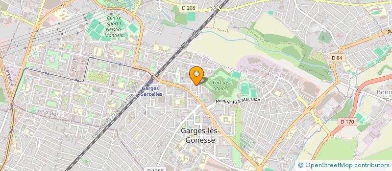 localisation de l'entreprise MONSIEUR JEROME COLOMBO  GARGES-LES-GONESSE