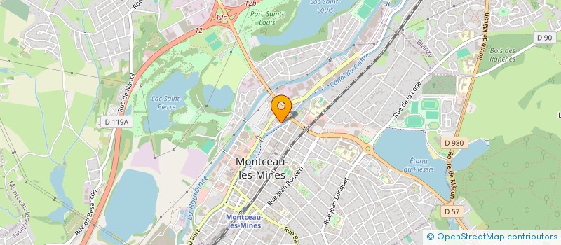localisation de l'entreprise MONSIEUR JEROME COMTE à MONTCEAU-LES-MINES