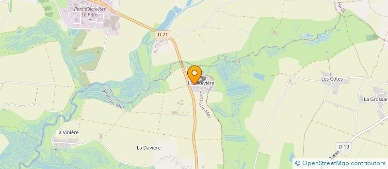 localisation de l'entreprise MONSIEUR JEROME CONRAD  JARD-SUR-MER