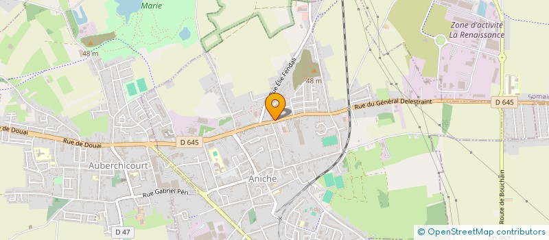 localisation de l'entreprise MONSIEUR JEROME COPIN  ANICHE