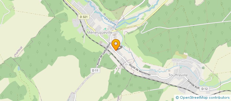 localisation de l'entreprise MONSIEUR JEROME COQUATRIX  MENESQUEVILLE