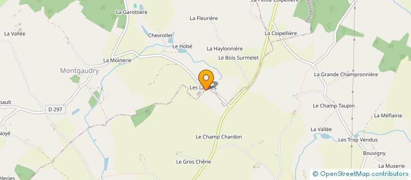 localisation de l'entreprise MONSIEUR JEROME CORBIN à MONTGAUDRY