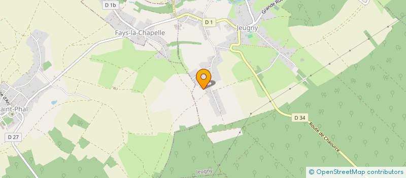 localisation de l'entreprise MONSIEUR JEROME CORBIN  JEUGNY