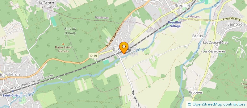 localisation de l'entreprise MONSIEUR JEROME CORBY  BREUX-JOUY