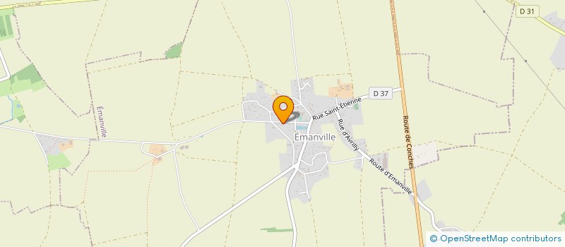 localisation de l'entreprise MONSIEUR JEROME CORDIER  EMANVILLE